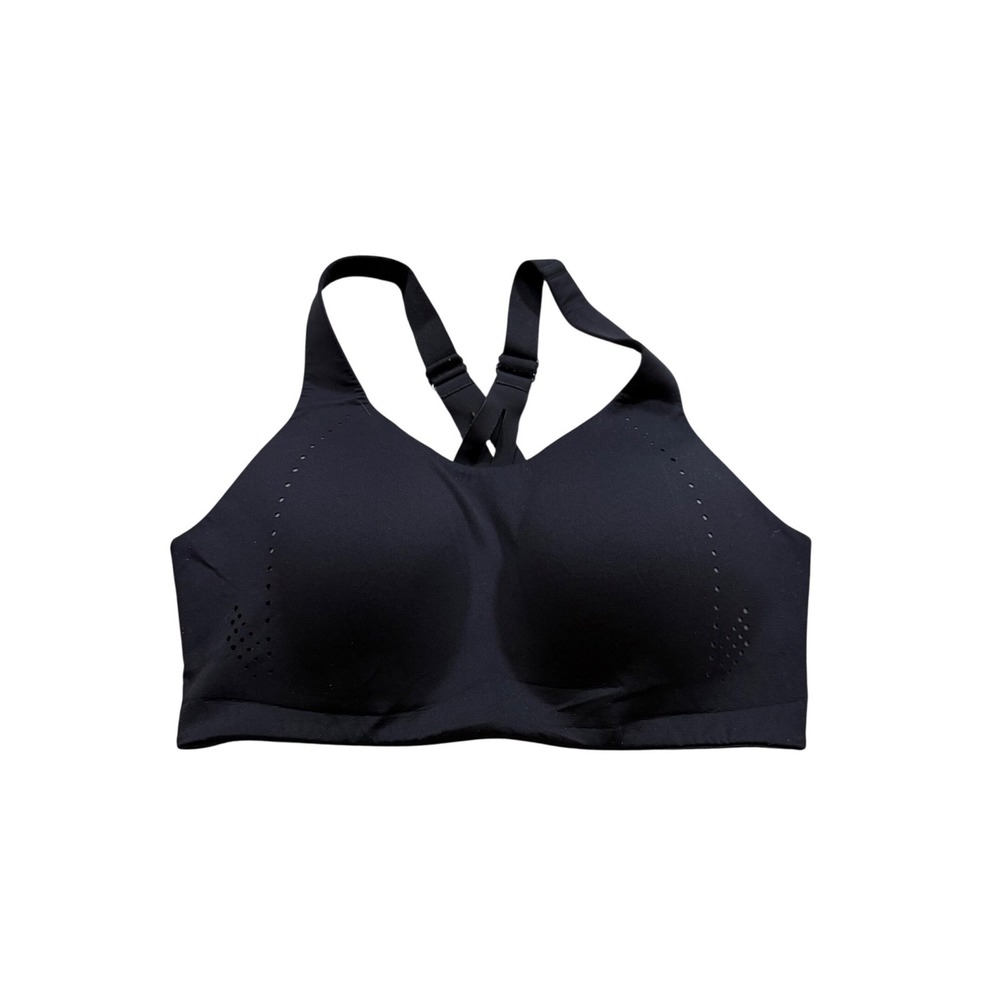 Lululemon Air Support 36DD Black Running Workout Cross Back Yoga Gym‎ Athleisure